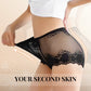 🧶 Women's Hand-Crocheted Lace High-Rise Boxer Briefs – Breathable, Vintage Style & Comfortable Fit 🌸