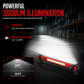 Rechargeable LED Work Light – 3000LM Magnetic Portable Shop Light with 360° Rotation & Power Bank Function 🔦