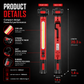 Rechargeable LED Work Light – 3000LM Magnetic Portable Shop Light with 360° Rotation & Power Bank Function 🔦