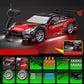 1:24 Scale Remote Control Drift Racing Car, Multi-Player Battle, LED Lights, Rechargeable, Unisex,