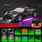 1:24 Scale Remote Control Drift Racing Car, Multi-Player Battle, LED Lights, Rechargeable, Unisex,