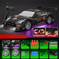 1:24 Scale Remote Control Drift Racing Car, Multi-Player Battle, LED Lights, Rechargeable, Unisex,