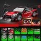 1:24 Scale Remote Control Drift Racing Car, Multi-Player Battle, LED Lights, Rechargeable, Unisex,