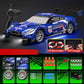 1:24 Scale Remote Control Drift Racing Car, Multi-Player Battle, LED Lights, Rechargeable, Unisex,