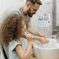 Limited-Time Offer | Wall-Mounted Large-Capacity Toothbrush Holder with Toothpaste Dispenser + Tray Effortlessly Organize Toiletries for 2-4 Family Members
