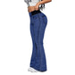 📢📢50% OFF!!⏰Women's High-Waist Stretch Flare Denim Jeans