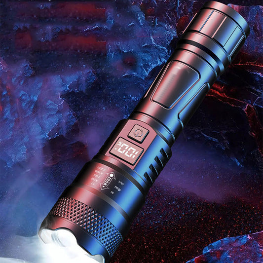 🔦 50% discount + BUY 2, GET 1 FREE! 💥 Super-powerful zoom flashlight – extremely bright & waterproof – perfect for outdoor use & emergencies!