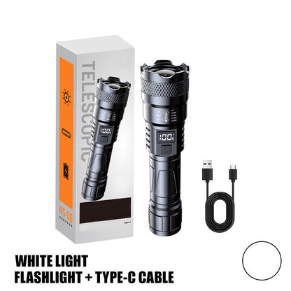 🔦 50% discount + BUY 2, GET 1 FREE! 💥 Super-powerful zoom flashlight – extremely bright & waterproof – perfect for outdoor use & emergencies!