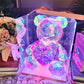 [Best Gift For Her] Colorful Glowing Bear