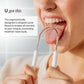 U Shaped Stainless Steel Tongue Scraper (2-Pack) Oral Case