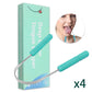 U Shaped Stainless Steel Tongue Scraper (2-Pack) Oral Case