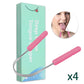 U Shaped Stainless Steel Tongue Scraper (2-Pack) Oral Case