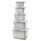 2 in 1 Draining Fresh-Keep Food Container