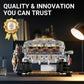 Realistic Mechanical Engine Model Building Set