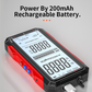 Buy 2 Get 1 Free – USB Rechargeable Digital Multimeter, Auto-Ranging 6000 Counts, High Precision Tester for Home & Auto
