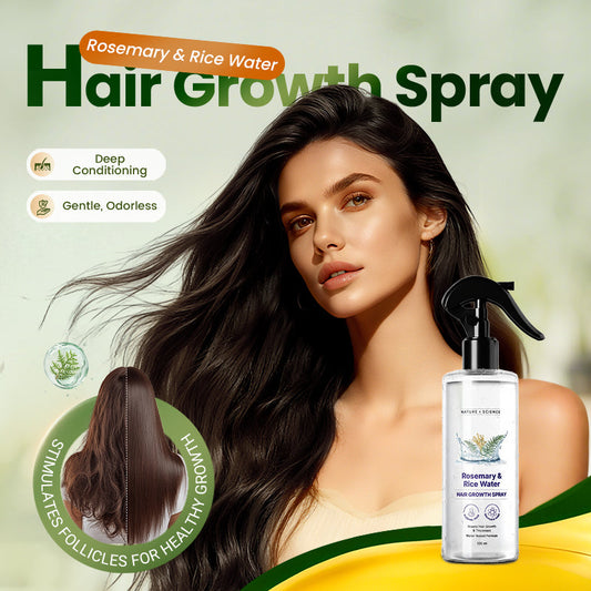 Rosemary & Rice Water Hair Growth Spray