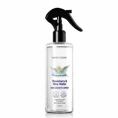 Rosemary & Rice Water Hair Growth Spray